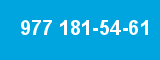 977 181-54-61 977 181-54-61